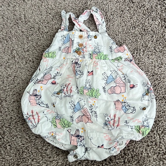 Gymboree Baby Peter Rabbit Bubble Onesie Romper - Picture 1 of 7